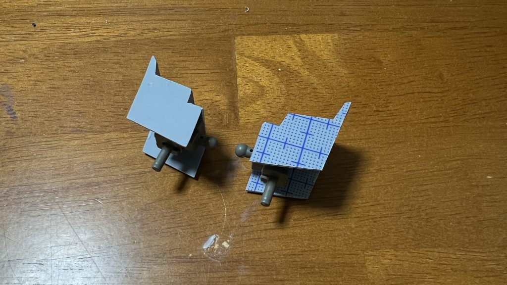 肩はフルスクラッチ