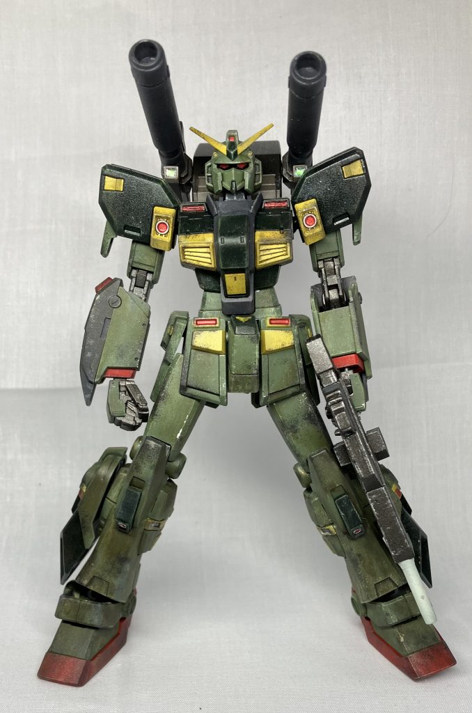 一部塗装が剥げてますね💦数年前に完成させて放置していたものを引っ張り出してきたので…