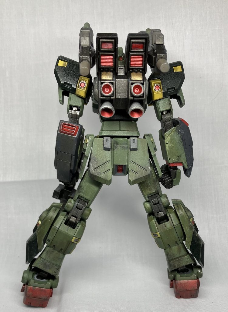 とくにディテールアップの作業はしておらず、色変えただけです。プレバンも入手困難な状況なので、もったいないことしたなと思います💦