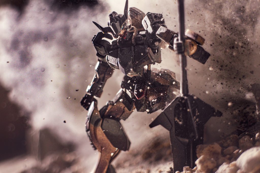 迷彩カラーを目標にしたので、近づけていたら嬉しいです(gundam-kao10)