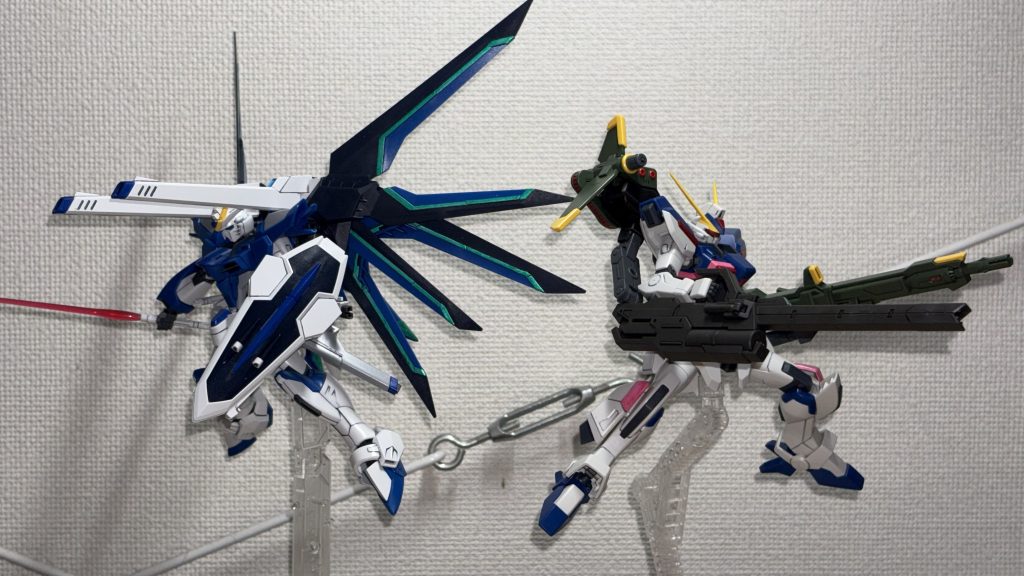 コンパスは大西洋連邦も承認してたので、作戦によってはウィンダムと共闘とかもあり得るはずなんですよね、、FREEDAM ZEROでその辺やってくれませんかねw