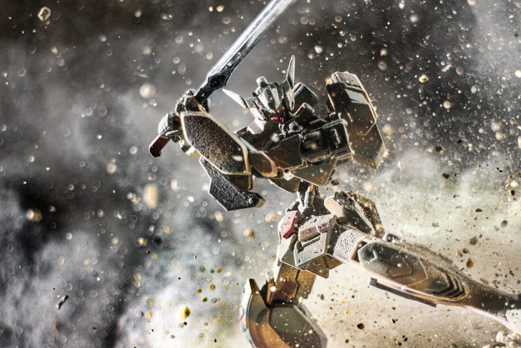 自分の撮り方にあわせて、ガンプラ作ってみたいな〜と思って製作してみました