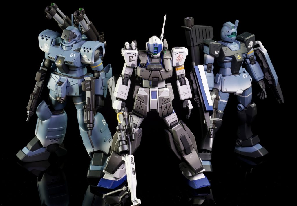 セミアーマージムスナイパーⅡが完成したので3機揃ってパシャリ（2025/2/3追加）