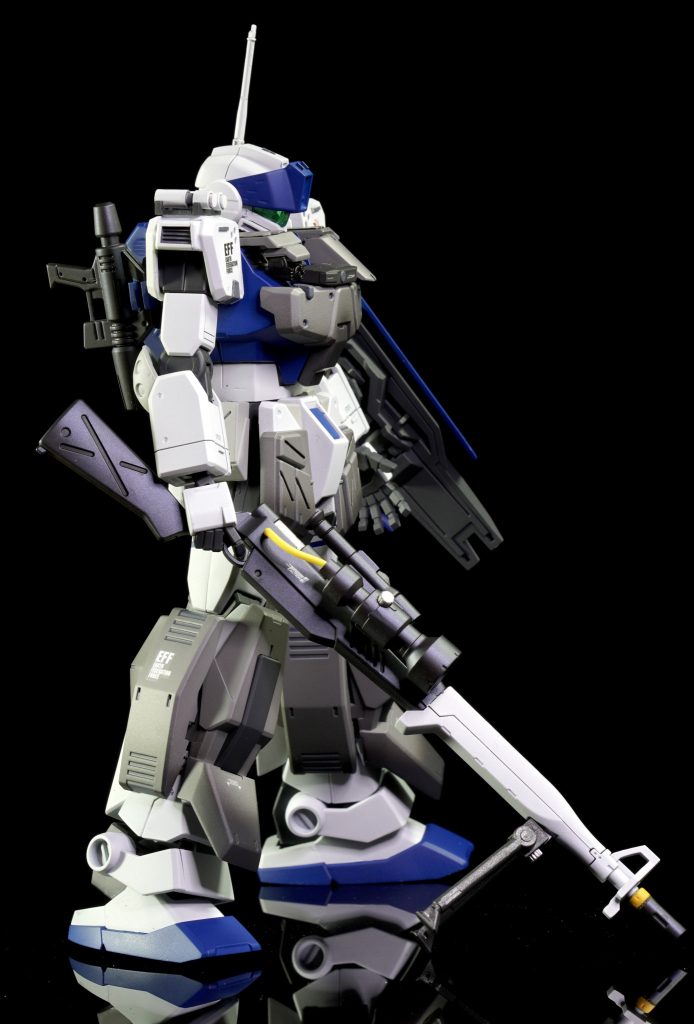 きっかけは積みにちょうどホワイトディンゴ隊の3機があったからです。制作するにあたって原作である小説を古本で購入して読んでみました。小説にはこのジムスナイパーⅡはでてきたんだったっけ？制作開始したのも小説を読んだのも1年近く前なのであまり覚えてない、、、