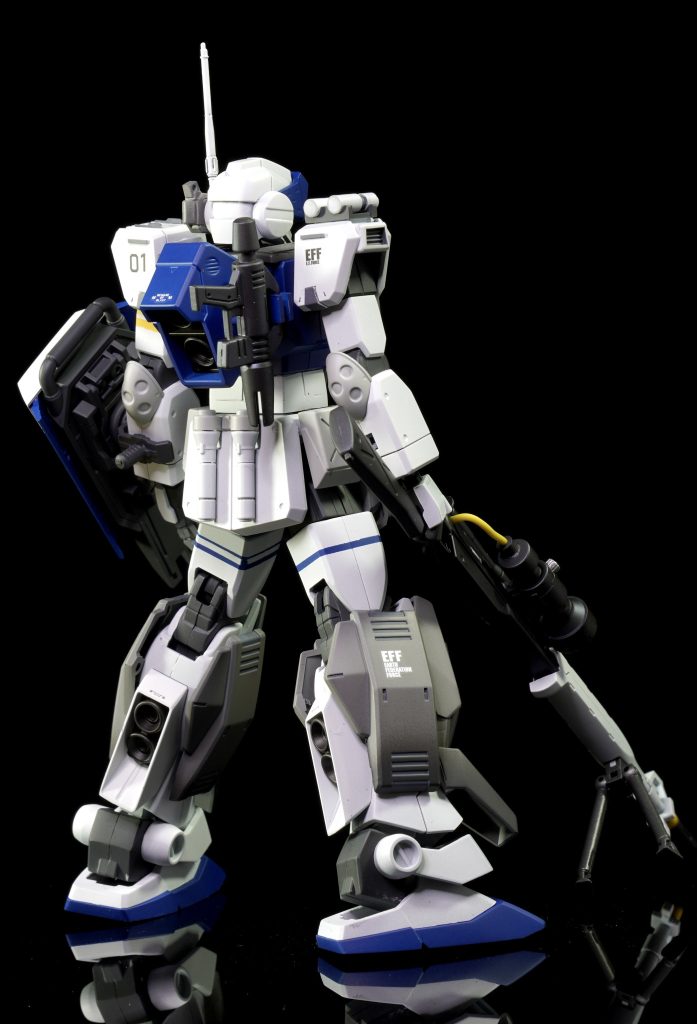 HG　ジムスナイパーⅡ（ホワイトディンゴ隊）–5枚目/制作者：あかさは