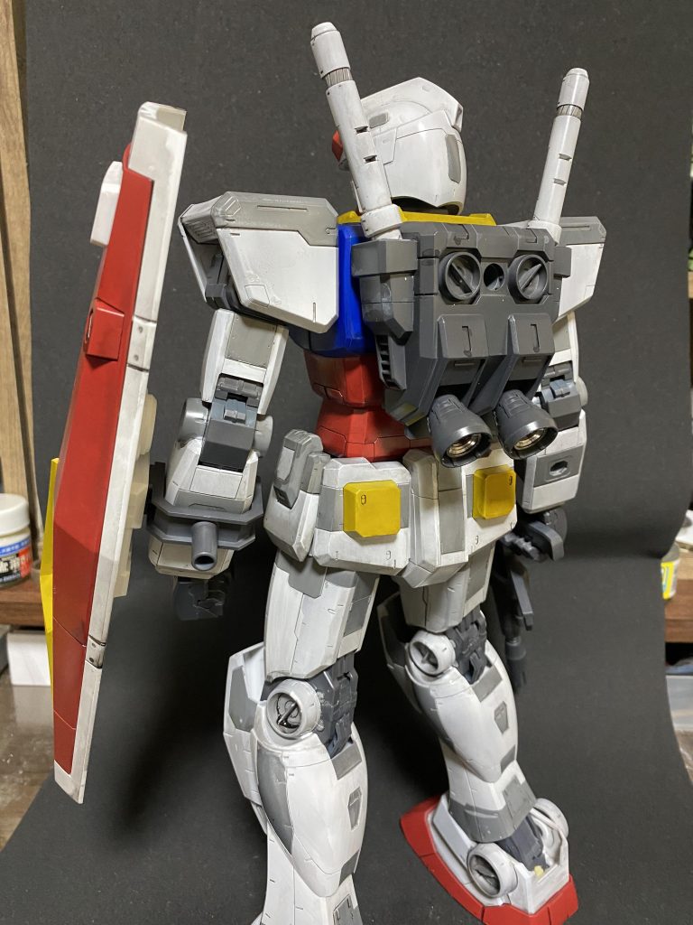 ウォッシングで汚したのがあまり見えない