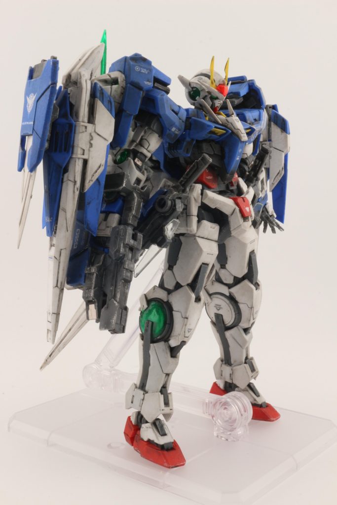 関節部分等にはシルバーでドライブラシをかけています