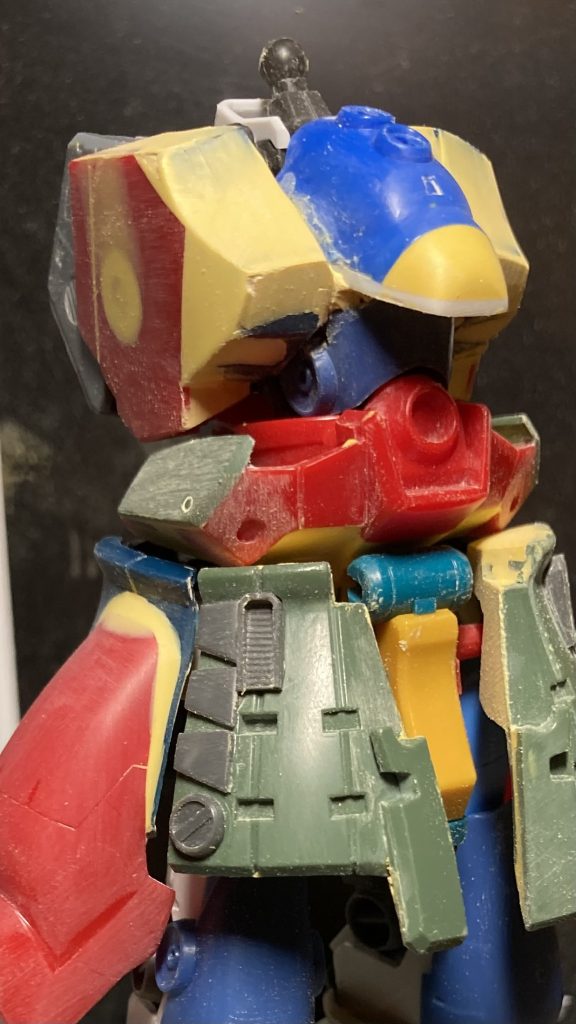 なかなか形状が決まらず苦戦中