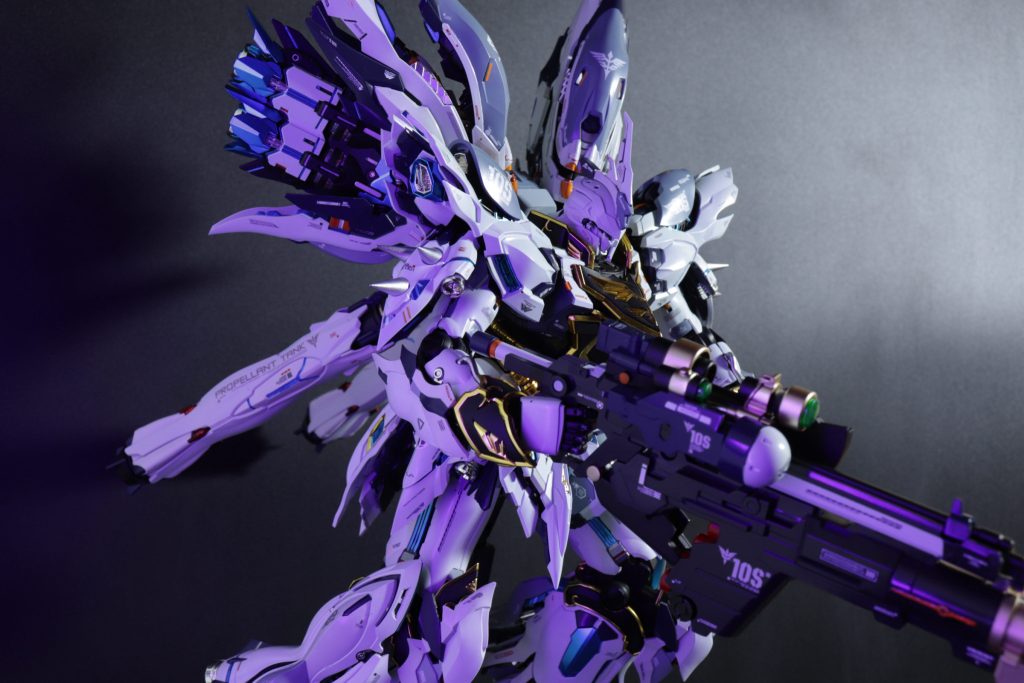 MG シナンジュ ver.ka 白 改造–8枚目/制作者：ルシプラ (撮影練習中)