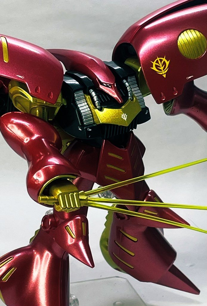 Mk-Ⅱならではのビームサーベル。これがないとプレバンキットVes.という部分をアピールできませんね。