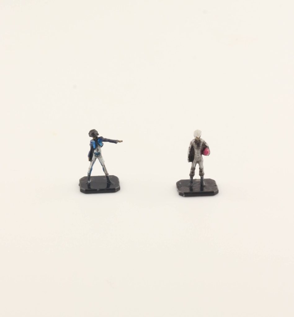 刹那とサジもルーペを使って塗って見ました。最後までお付き合いありがとうございました。