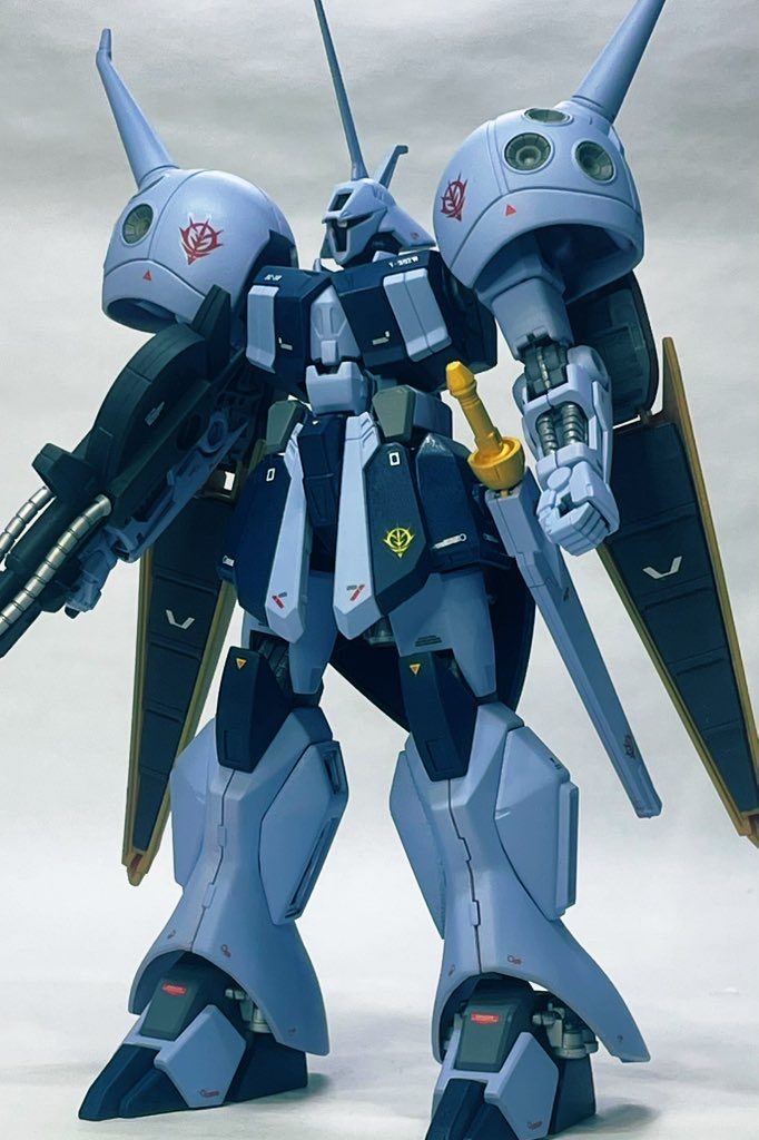 HG R・ジャジャをギャンカラーに全塗装。プルツー発売記念制作3週目。ギャンの設計思想に作られたとの事なのでロールアウト時はギャンカラーだったのかなとイメージしてみました。