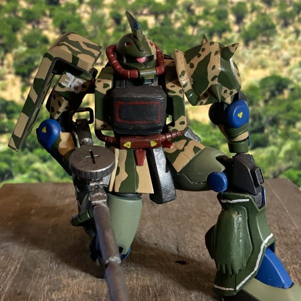 ザク2デザートタイプ　ガリボルディ隊仕様