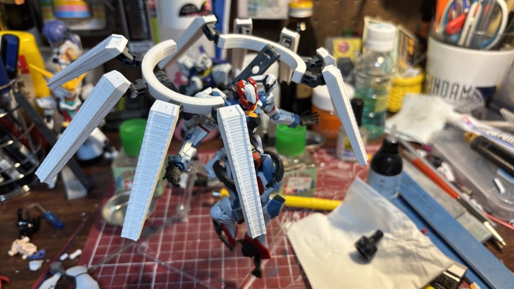 その他バックパックパーツを製作。