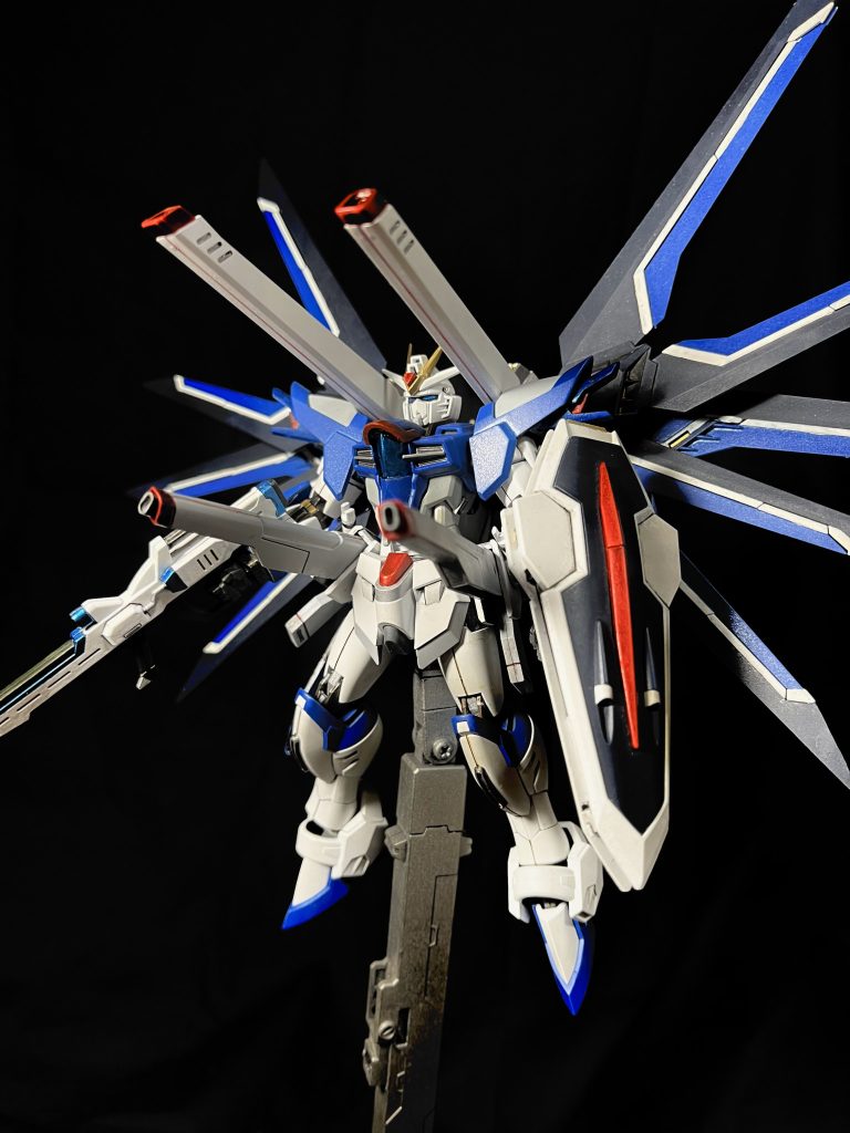 最後にポーズ。レールガン開き忘れました。見て頂きありがとうございます！西川アニキの音楽流しながら作ってたら楽しくて作業捗りました。