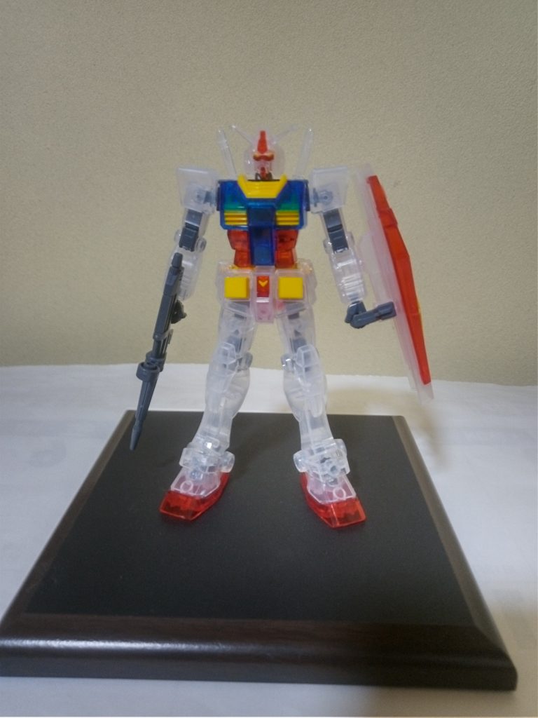 エントリーグレードガンダム　ソリッドクリア