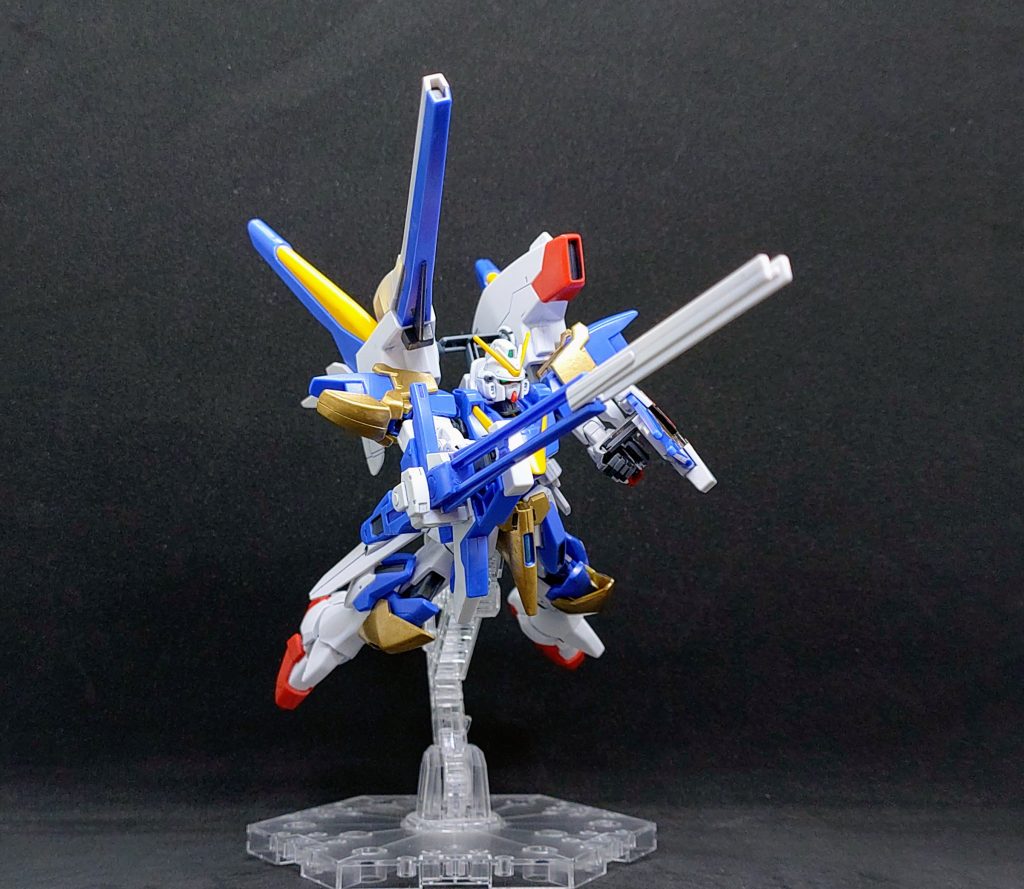 メガビームライフルを構えて1枚