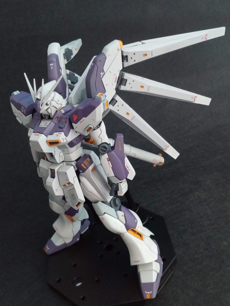 HG hi-νガンダム　改修–4枚目/制作者：マッドさん