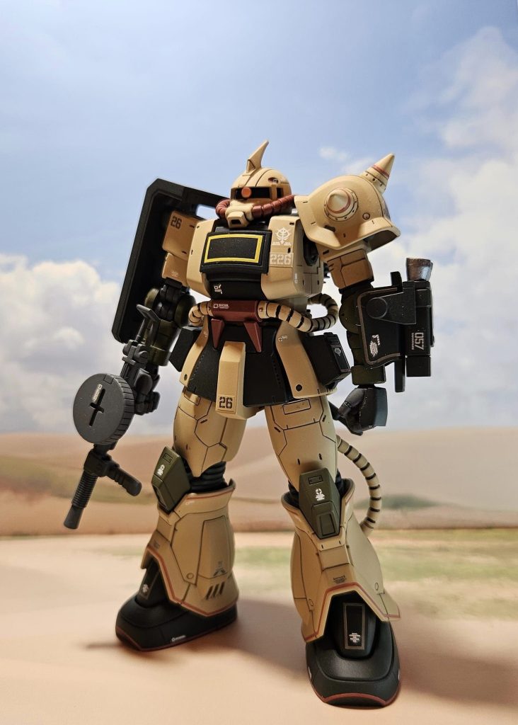 HG ザート・ザク MS-06D–4枚目/制作者：Alan Wong