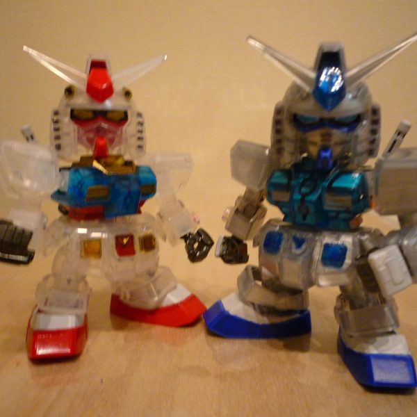 [SDガンダムEXスタンダード] RX-78-2 ガンダム ソリッドクリア