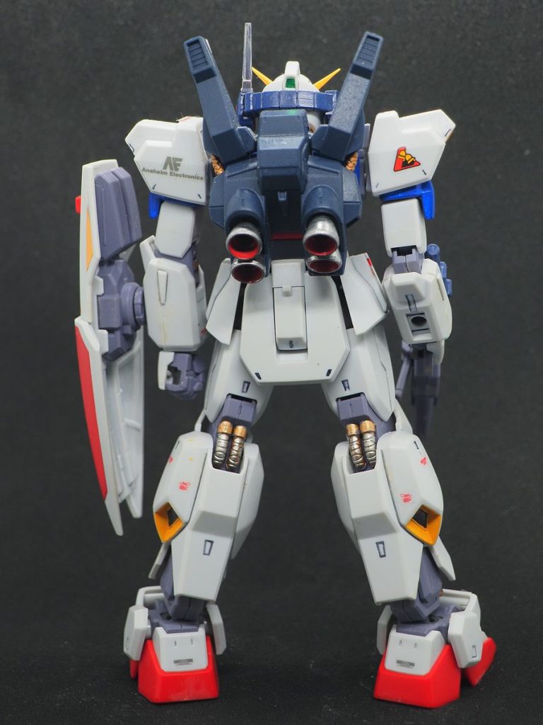 バーニアと動力パイプを銀色に塗るのは、このＭｋー2からで以降製作の物は全てこの方法で塗ってます。