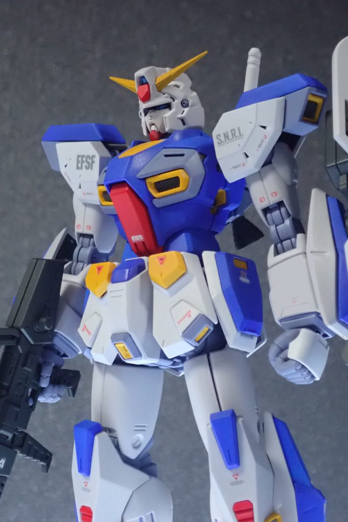 MG ガンダムF90【顔 改修】–5枚目/制作者：モガタ@mogata873