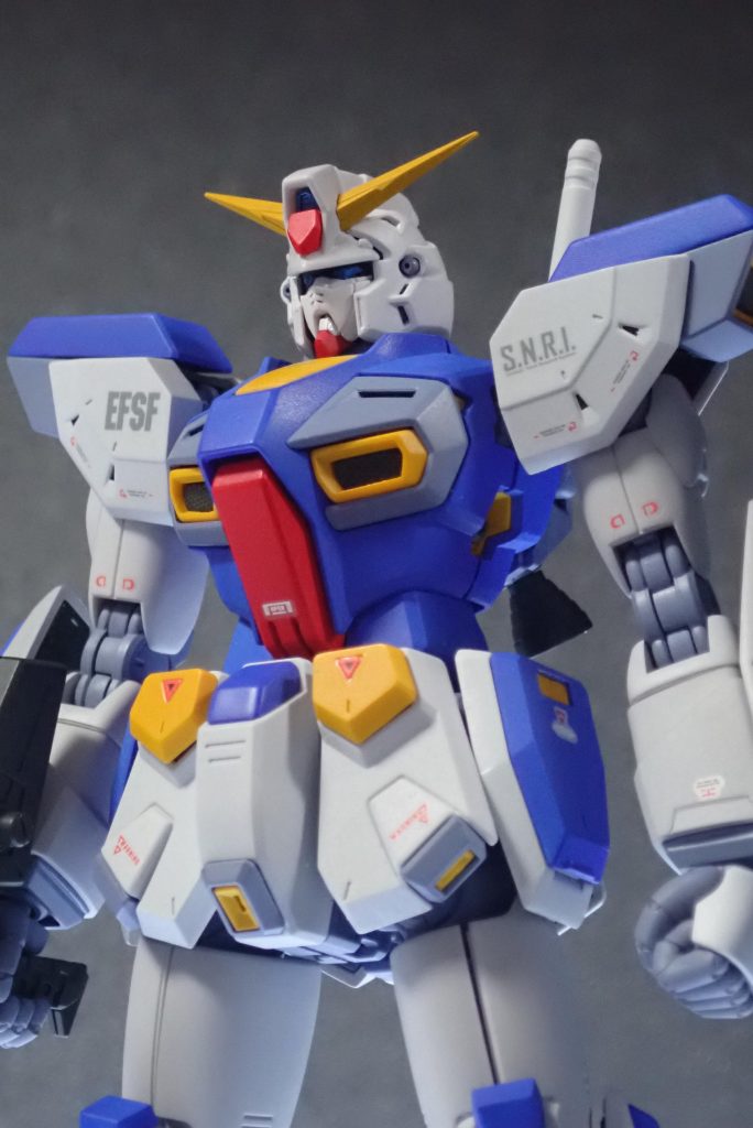 MG ガンダムF90【顔 改修】–3枚目/制作者：モガタ@mogata873