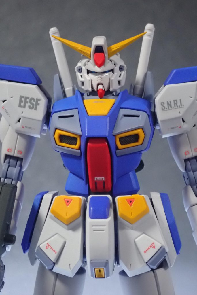 MG ガンダムF90【顔 改修】–4枚目/制作者：モガタ@mogata873