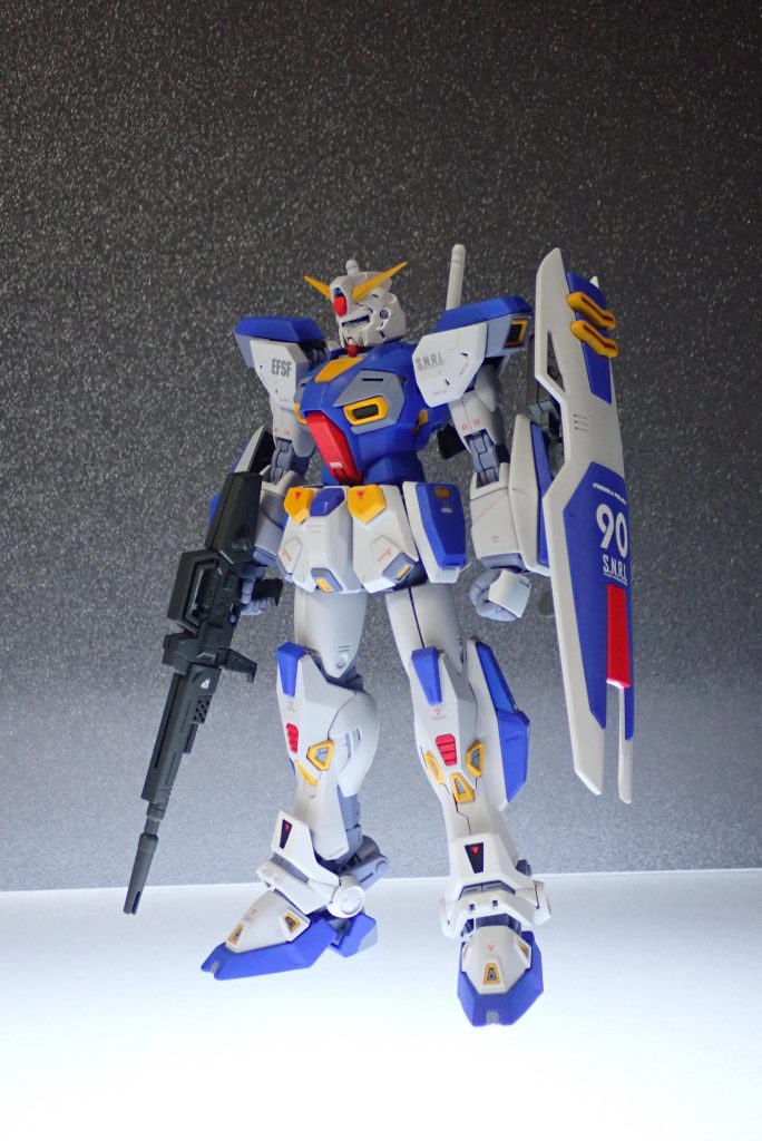 MG ガンダムF90【顔 改修】–2枚目/制作者：モガタ@mogata873