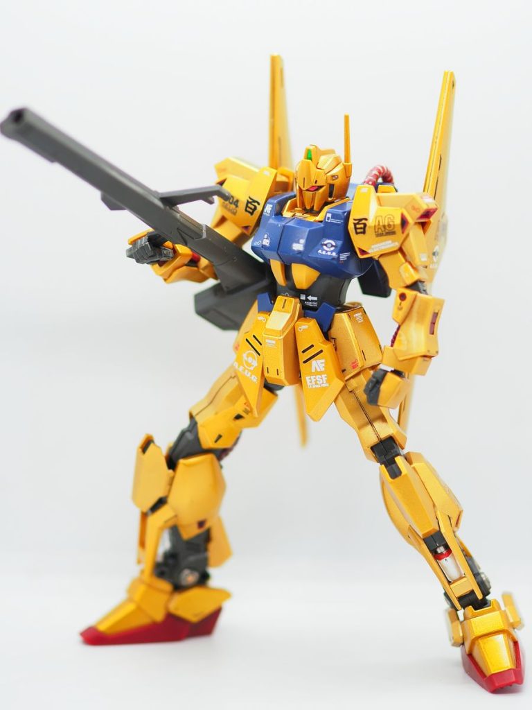 やはりちょっと黄が強い方が良い感じです(gundam-kao6)