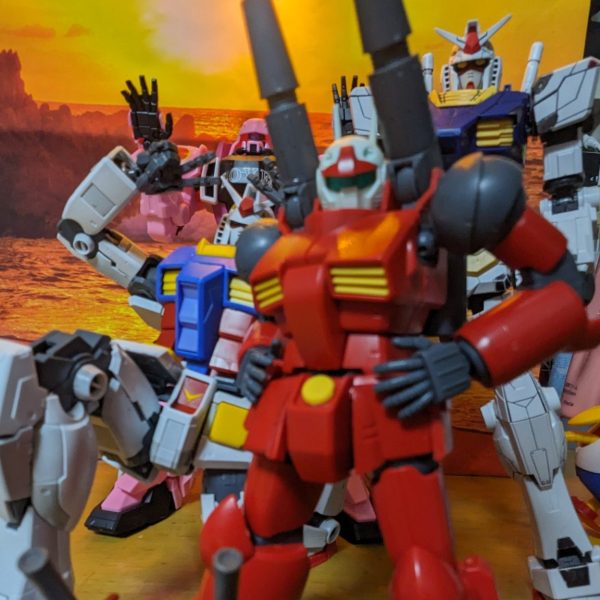 ガンダムの日常その10夕日でピース編