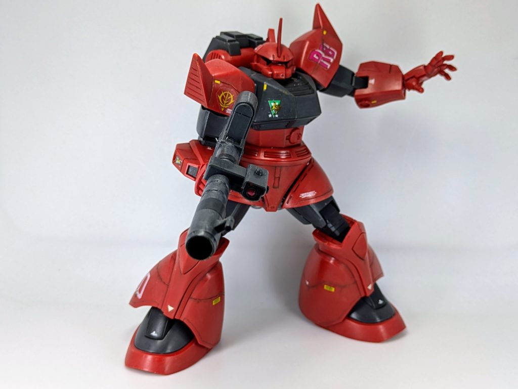 スジボリとデカールだけでも見栄えがする良キットです。