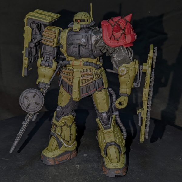 HGザクⅡＦ型ルショーン機＆無識別型ザクIIルショーン機& ハイザック・カスタム HG ザクIIF型 ルショーン機＆無識別型ザクII ルショーン機