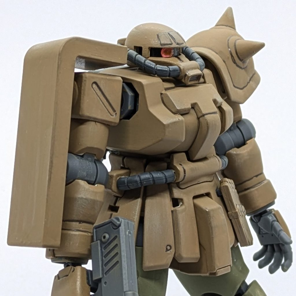 MS−06F−2 ザクⅡ ［キンバライト基地配備］｜ぴろさんのガンプラ作品