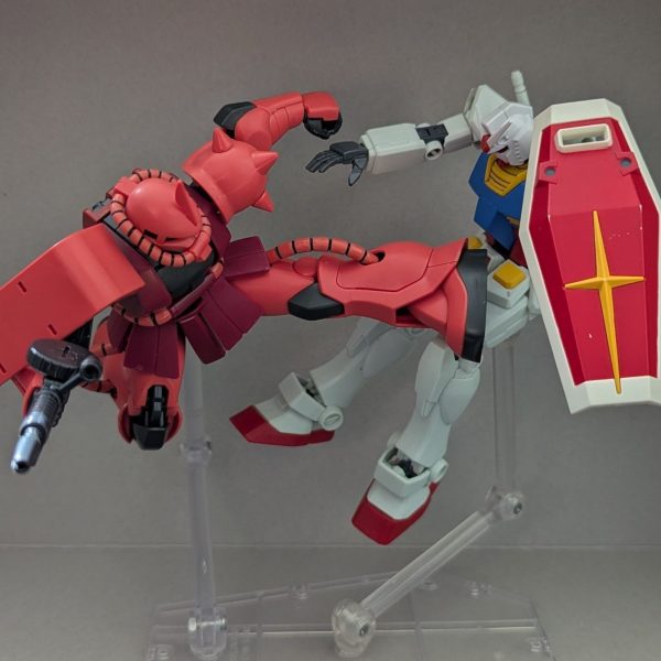 ﾐ゜さんのシャア専用ザクのタグのガンプラ作品｜GUNSTA（ガンスタ）
