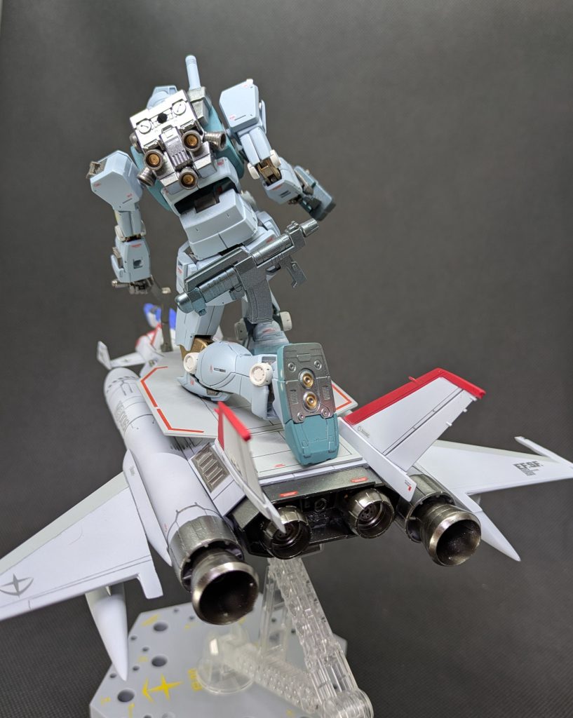 バックショット✨️ バーニアはコトブキヤの物を追加。 オリジナルメタリックが いい仕事してますっ👍️