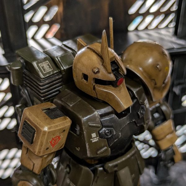 ザクスナイパー筆塗り全塗装