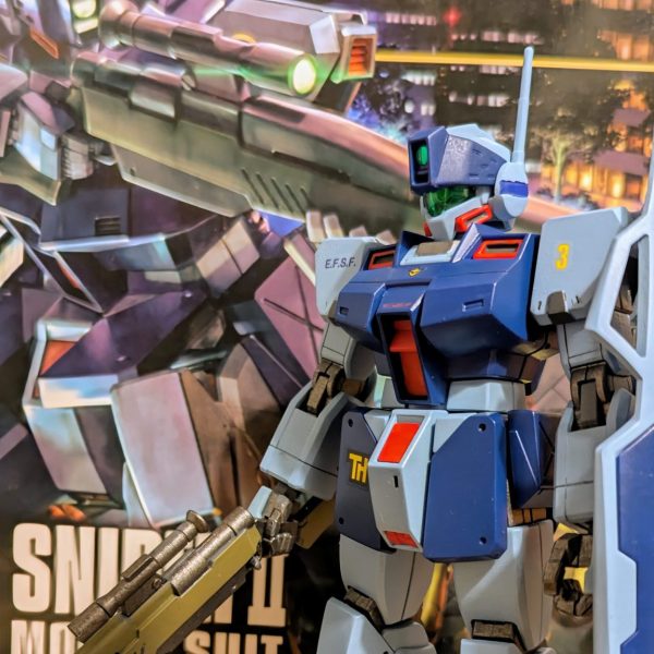 HGUCジムスナパーⅡ（筆塗り全塗装）