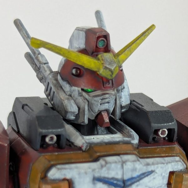 HGAC ガンダムヘビーアームズ 目以外筆塗り