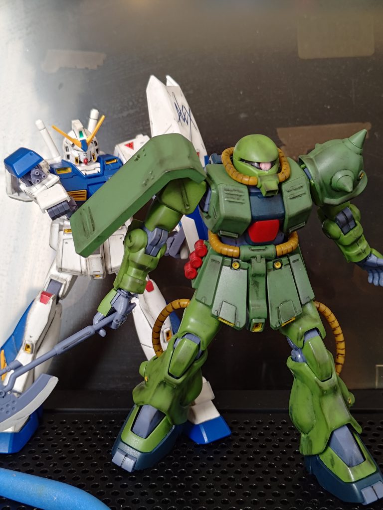 ＨＧ　アレックス&ザクII改