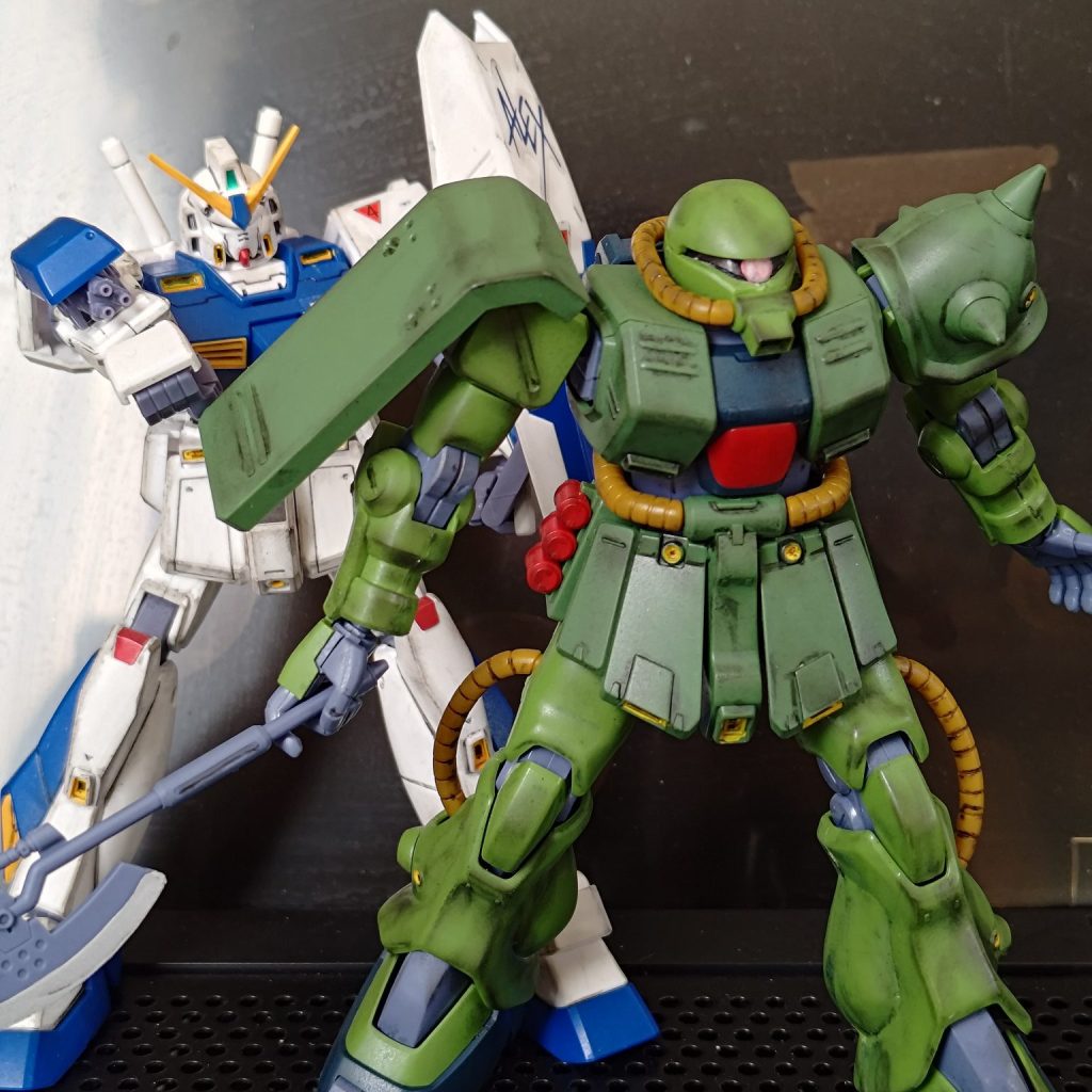 HG アレックス&ザクII改｜チノパンさんのガンプラ作品｜GUNSTA
