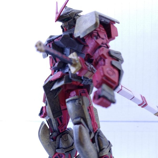 gundam astray red frame brass paint