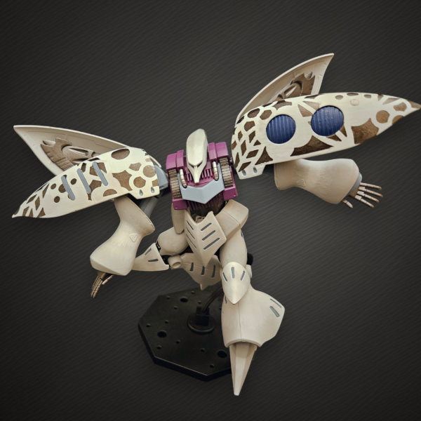 HGキュベレイ筆塗り柄模様仕上げ