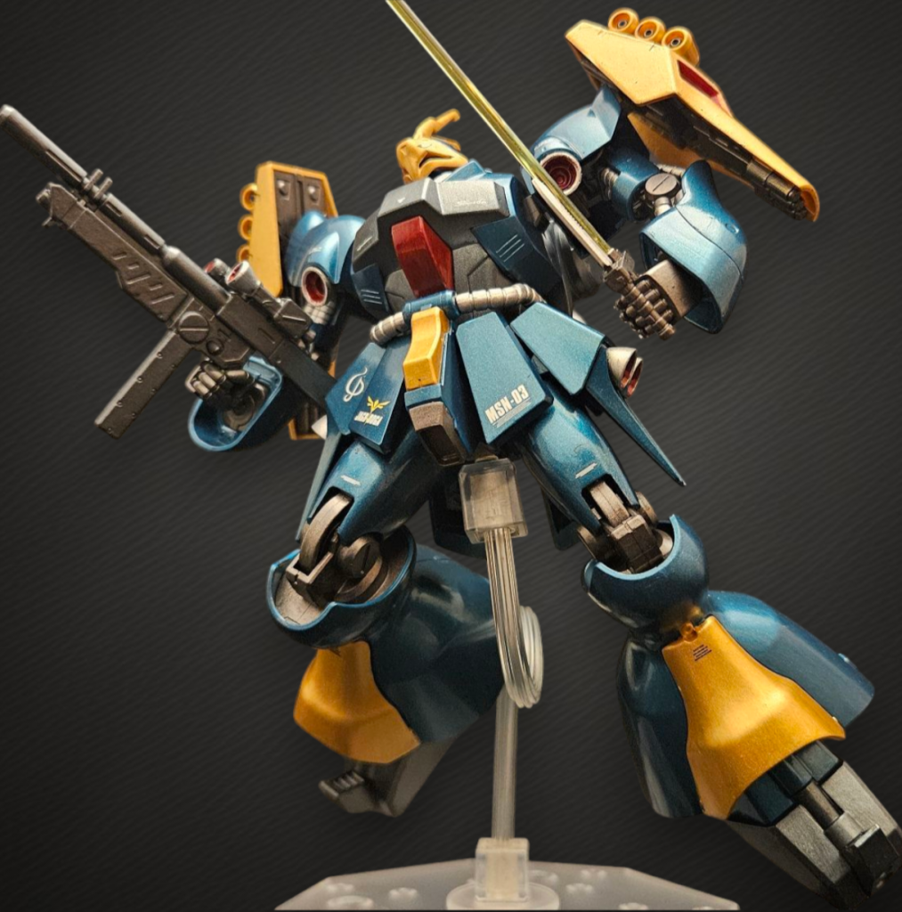 ビームサーベルとビームライフルを構えて（２）