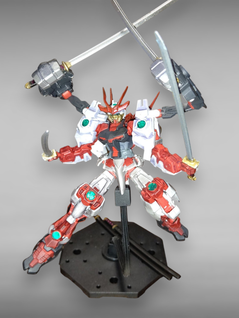 四刀流は格好いい…。