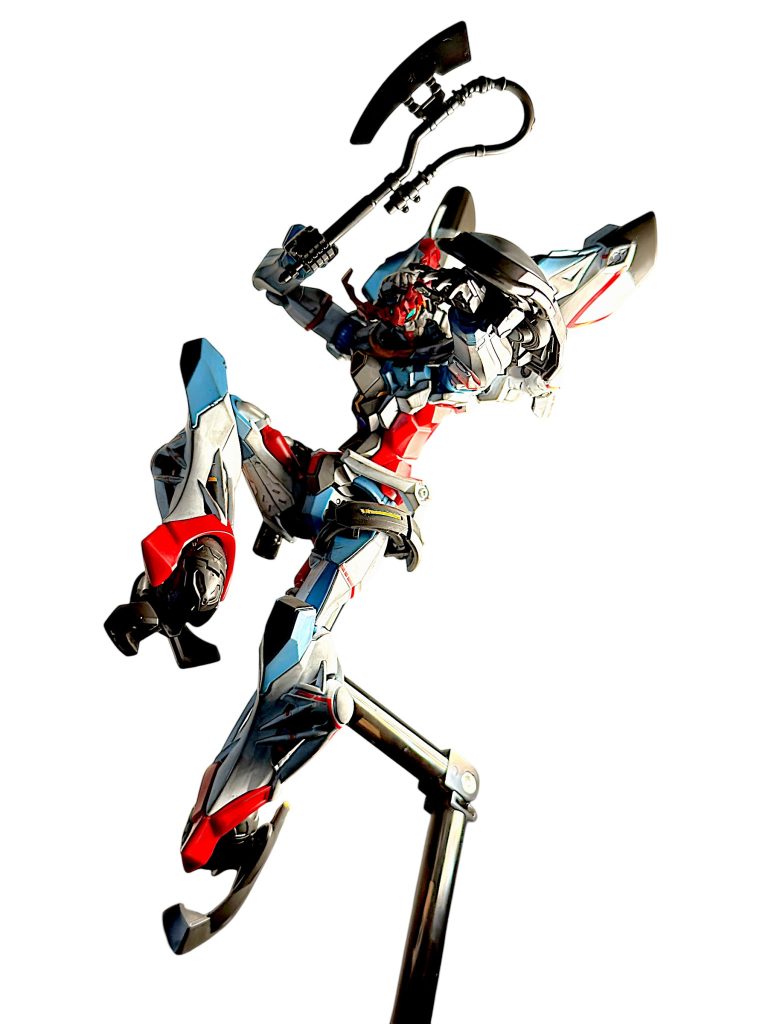 HGですが、パーツ分割がRG以上に細かく、バンダイさんの本気を感じるキット。 ウェザリングはパーツの細かさに負けないよう、念入りに施しています。また、映画は観ていませんが、ネタバレ等無いように配慮しています。