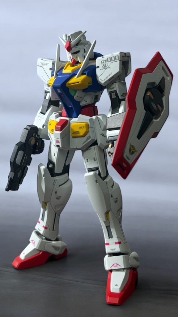 0ガンダム 実戦配備型 【オーガンダム 全塗装】–4枚目/制作者：ひじりネットとスカイちゃん