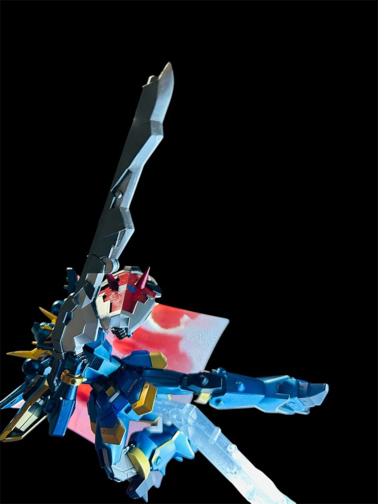 ロングレンジライフルモード。この武器、ほんと好き。