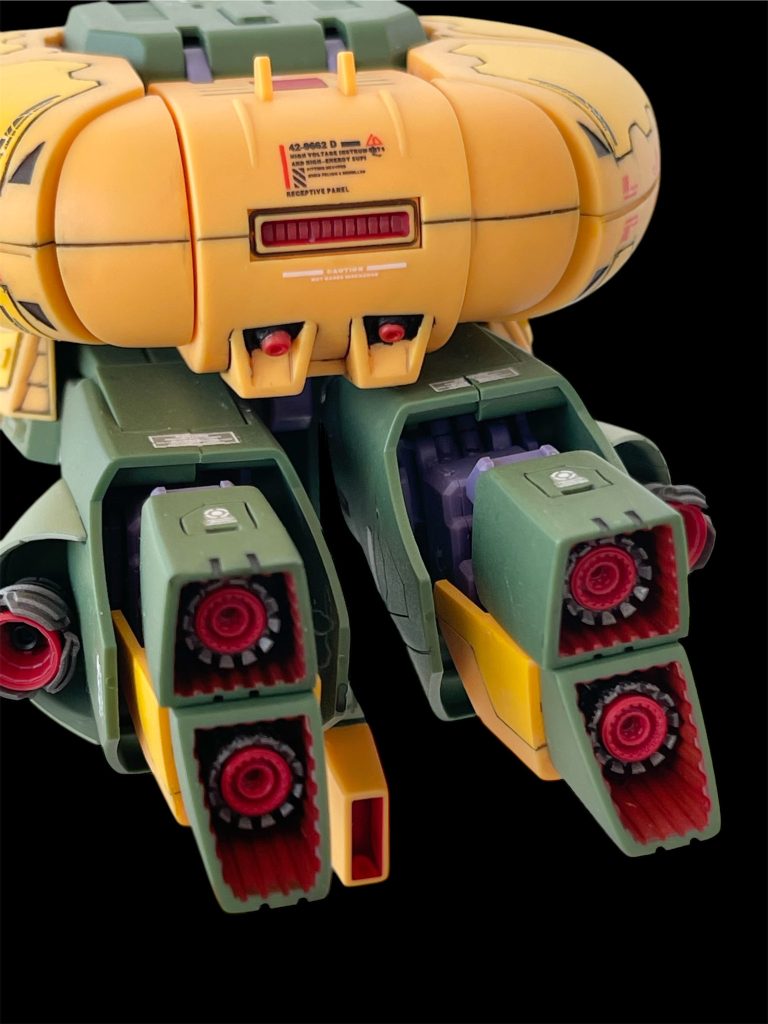 バーニアは市販パーツに変更しました