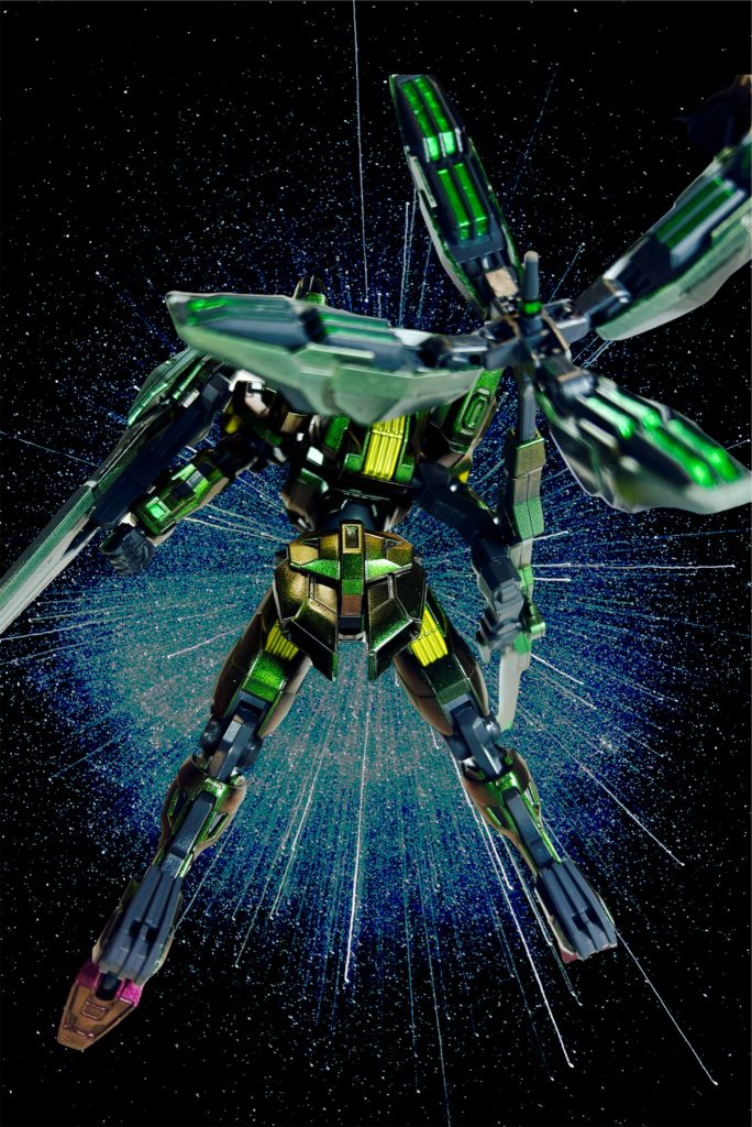 ガンダムキャリバーン（魔術師マーリンイメージカラー版）–4枚目/制作者：こっちゃんパパ